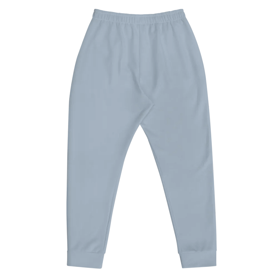 Plain Light Grayish Blue True Summer Recycled Polyester Premium Men's Joggers by Treasure Pie product image (5)