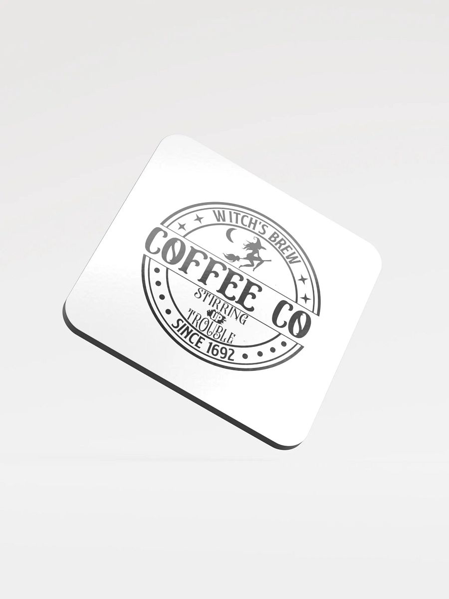 Witch's Brew Coffee Co. Glossed Cork Coaster product image (1)