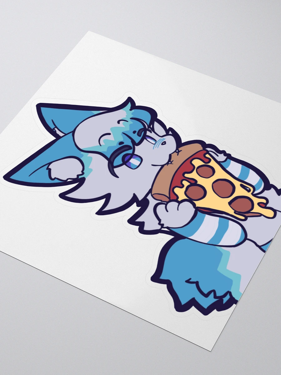 Classic Naidru Pizza Nom Kiss-Cut Stickers product image (9)