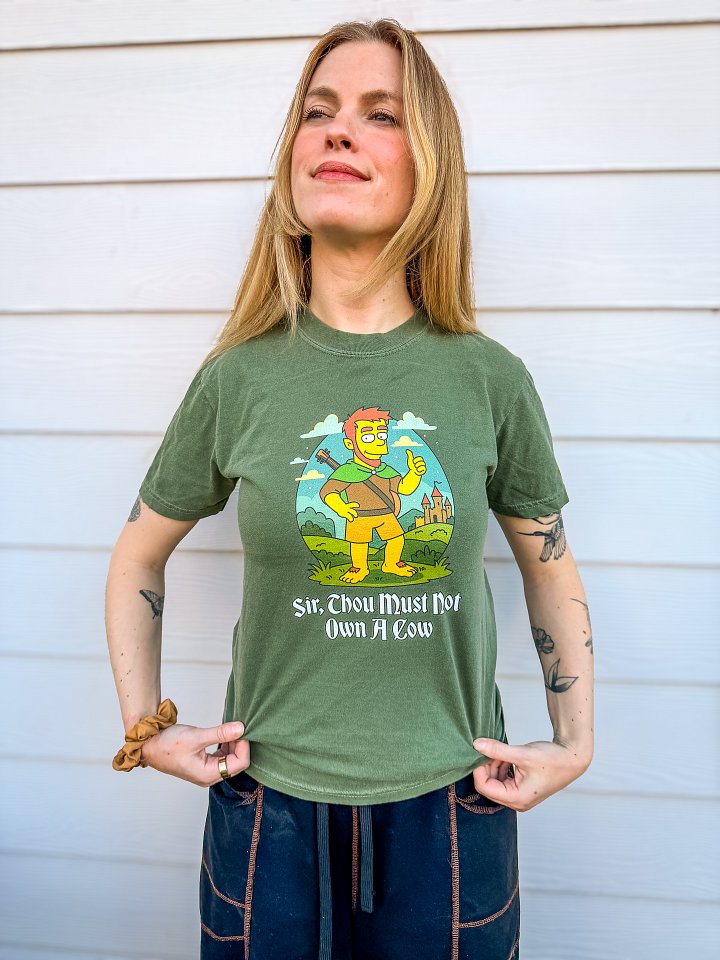 Bart's Thou Cow Tee product image (7)