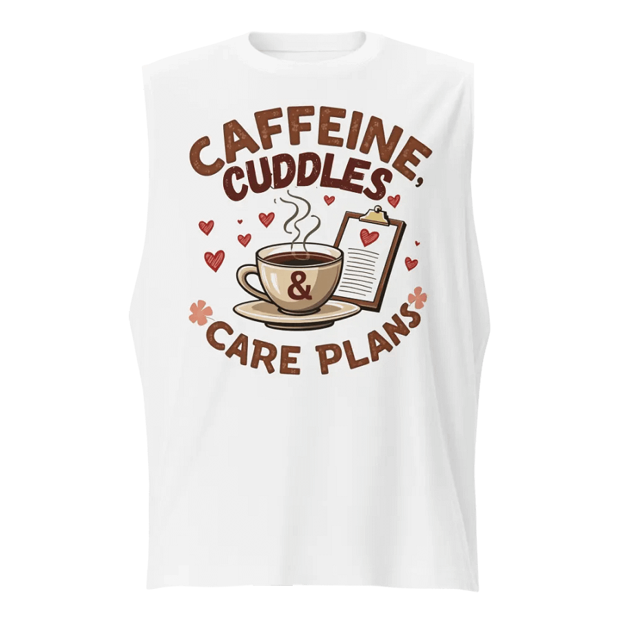 Caffeine Love Muscle Tank product image (1)