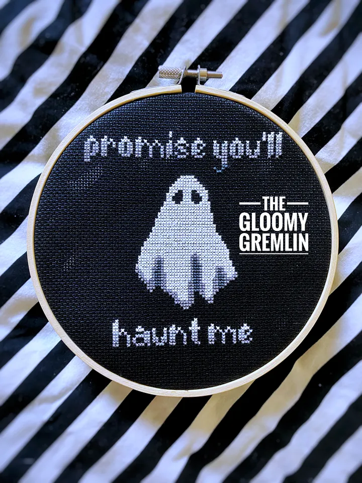 Haunt Me - Cross Stitch Pattern product image (1)