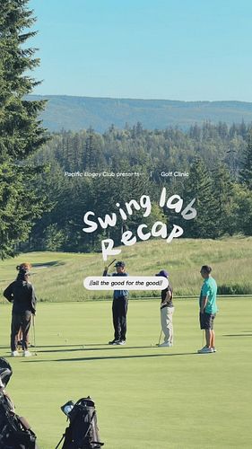 VIBES. DIALED. IN. ⛳🔥 We opened up the gates for our PBC community to experience PGA-level instruction, dial in their swing, ...