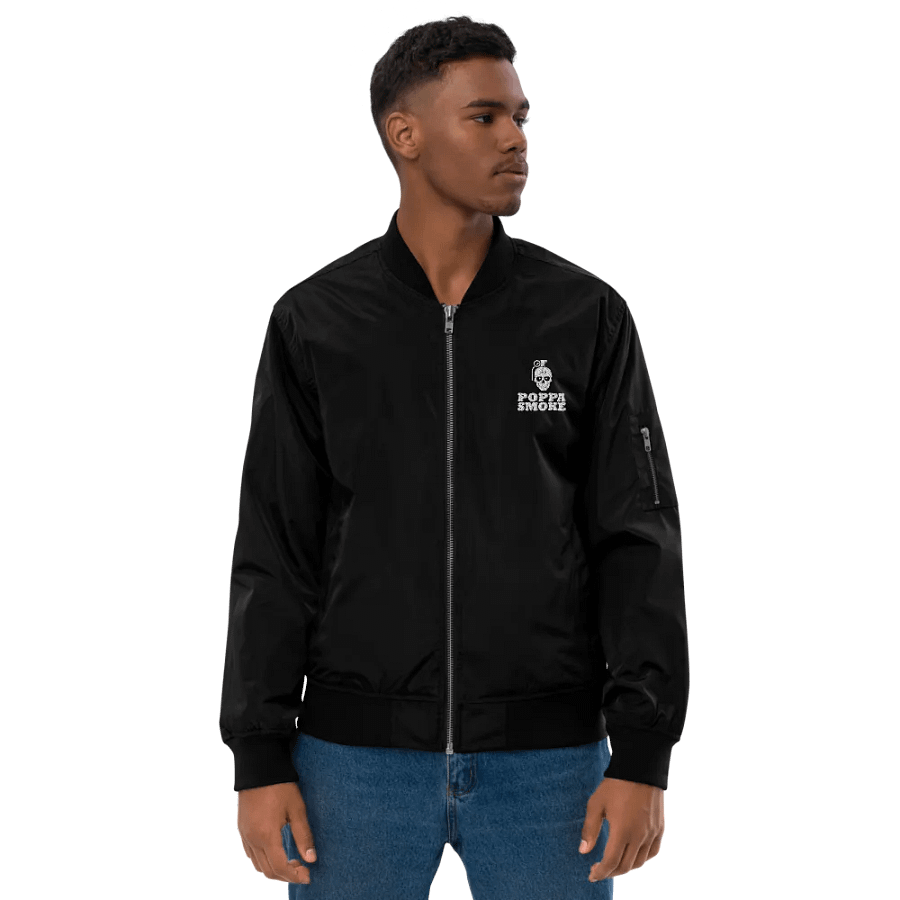 Poppa Smoke logo bomber jacket product image (3)