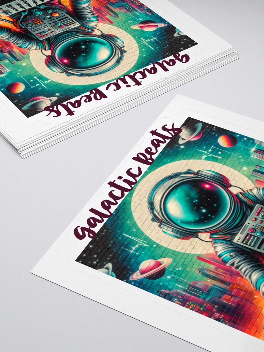 DJ Astronaut Stickers product image (4)