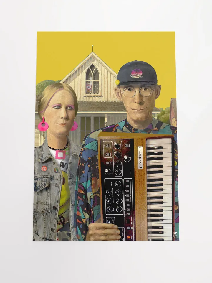 American Prophet by Frank Fonik (Sequential Circuits Prophet-5), Matte Paper Poster product image (1)