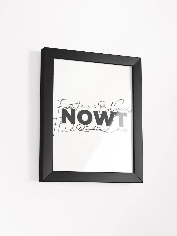 NOWT Poster: Signatures product image (9)