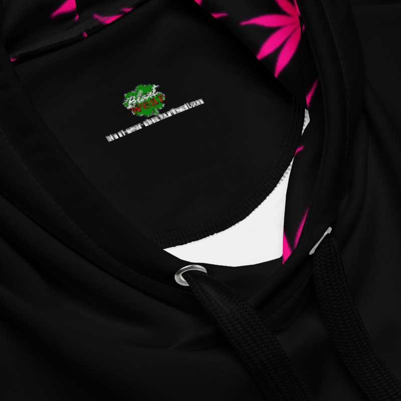 Hemp Quarters Pink Cannabis/FAFO Hoodie product image (8)