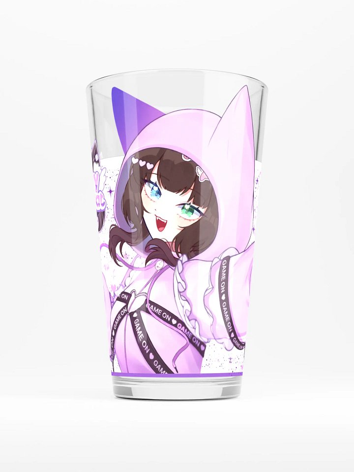 KrazyCandyCat "It's Game Time" Glass Cup product image (2)