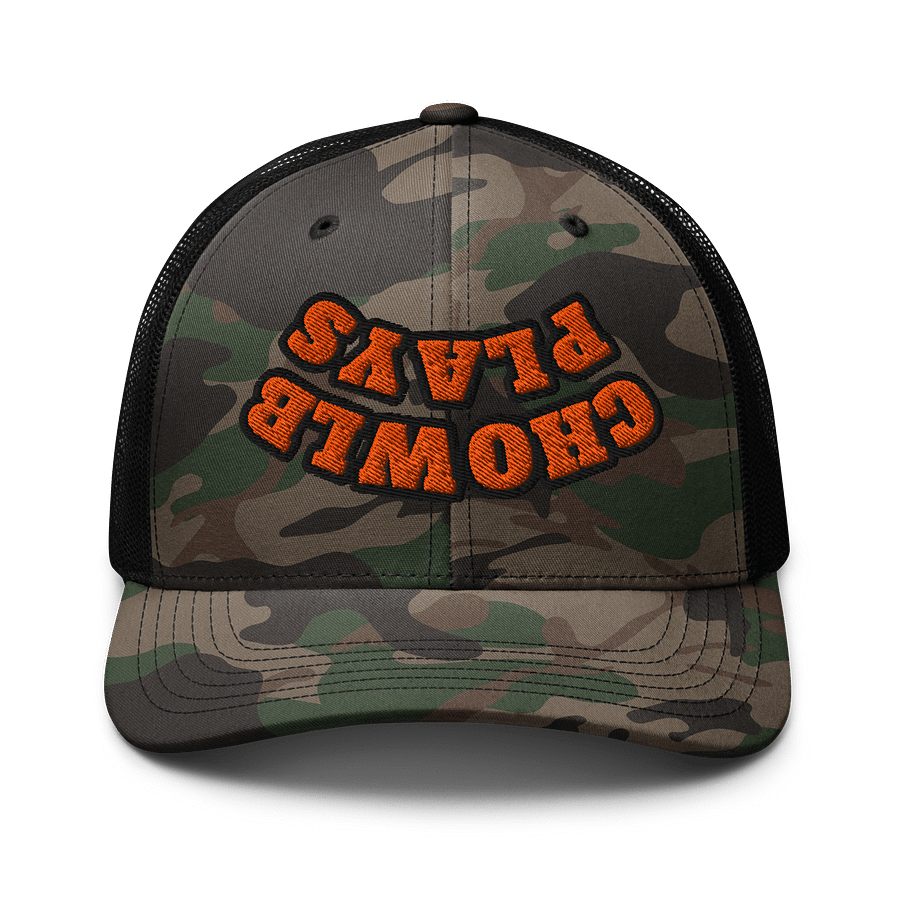 ChowlbPlays Camo Hat product image (1)