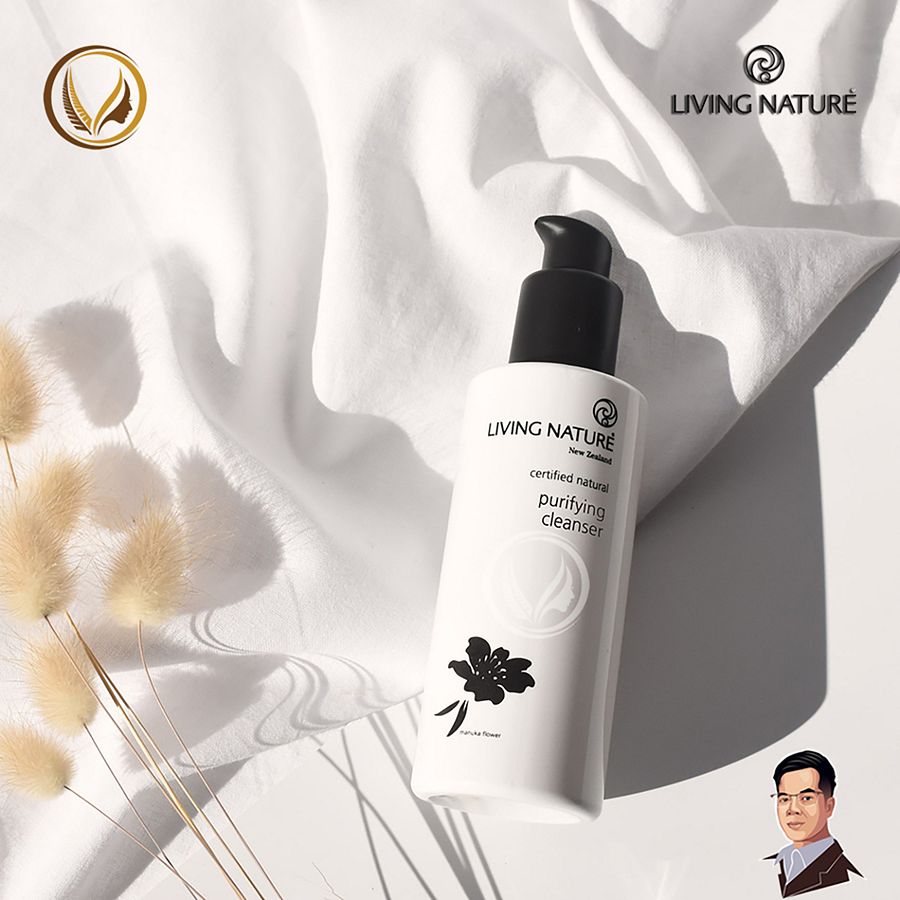 Sữa rửa mặt cho da dầu, mụn Living Nature Purifying Cleanser 120ml product image (4)