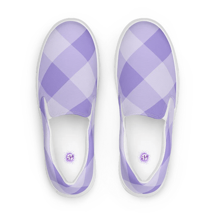 Women's Lavender Diamond Slip-Ons product image (1)