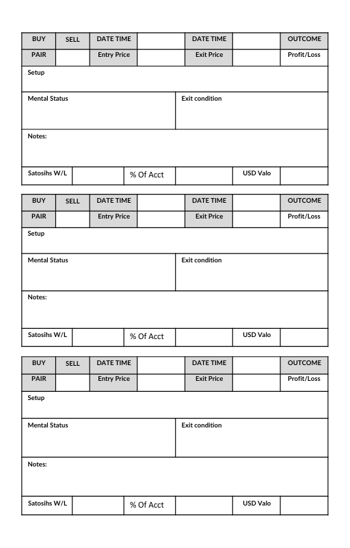 Trading Analysis Log Book | 120 Pages | 6x9 Print-Ready Journal for Stock, Crypto & Forex Traders | Lifetime Google Drive Access | Instant Download. product image (2)