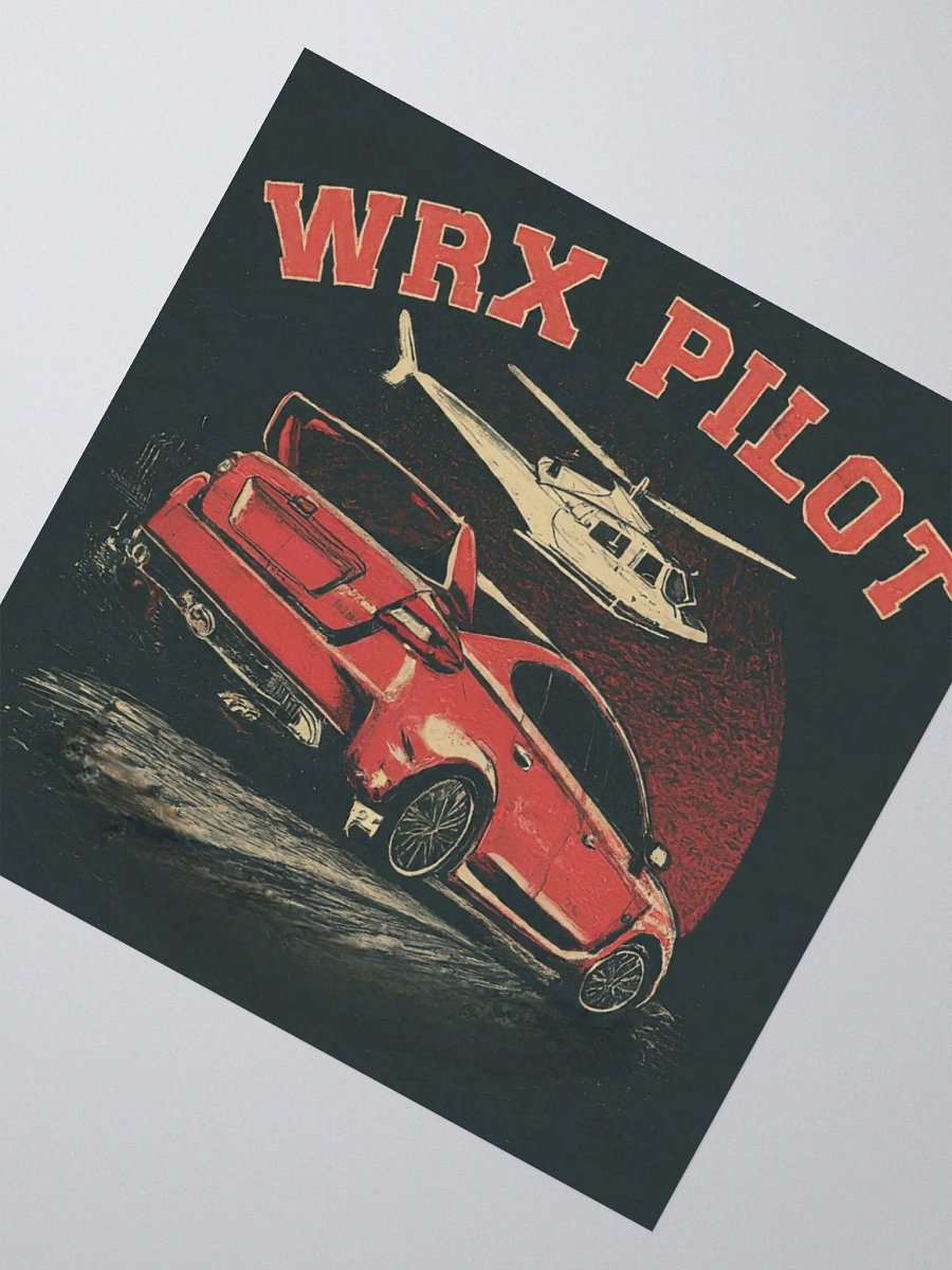 WRX.PILOT Sticker 3x3 product image (3)
