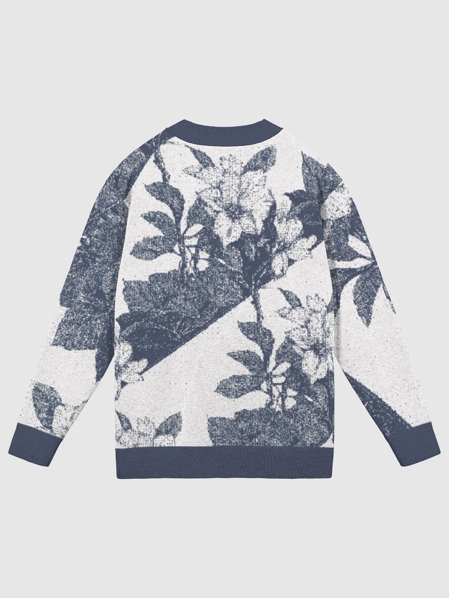 Vintage-Inspired Floral Fusion II Knitted Cardigan product image (6)