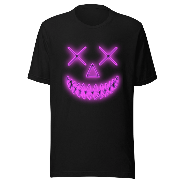 Smile - Neon Pink - Bella Canvas 3001 Unisex Staple T-Shirt product image (2)