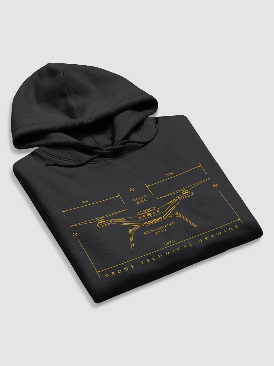 Drone Team Black Hoodie product image (1)