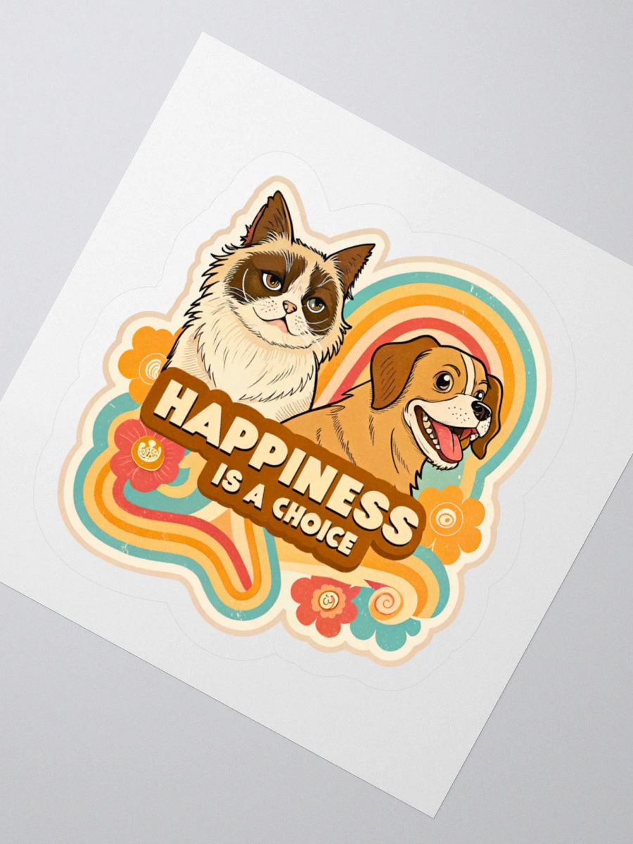 Happiness is a Choice Sticker product image (5)