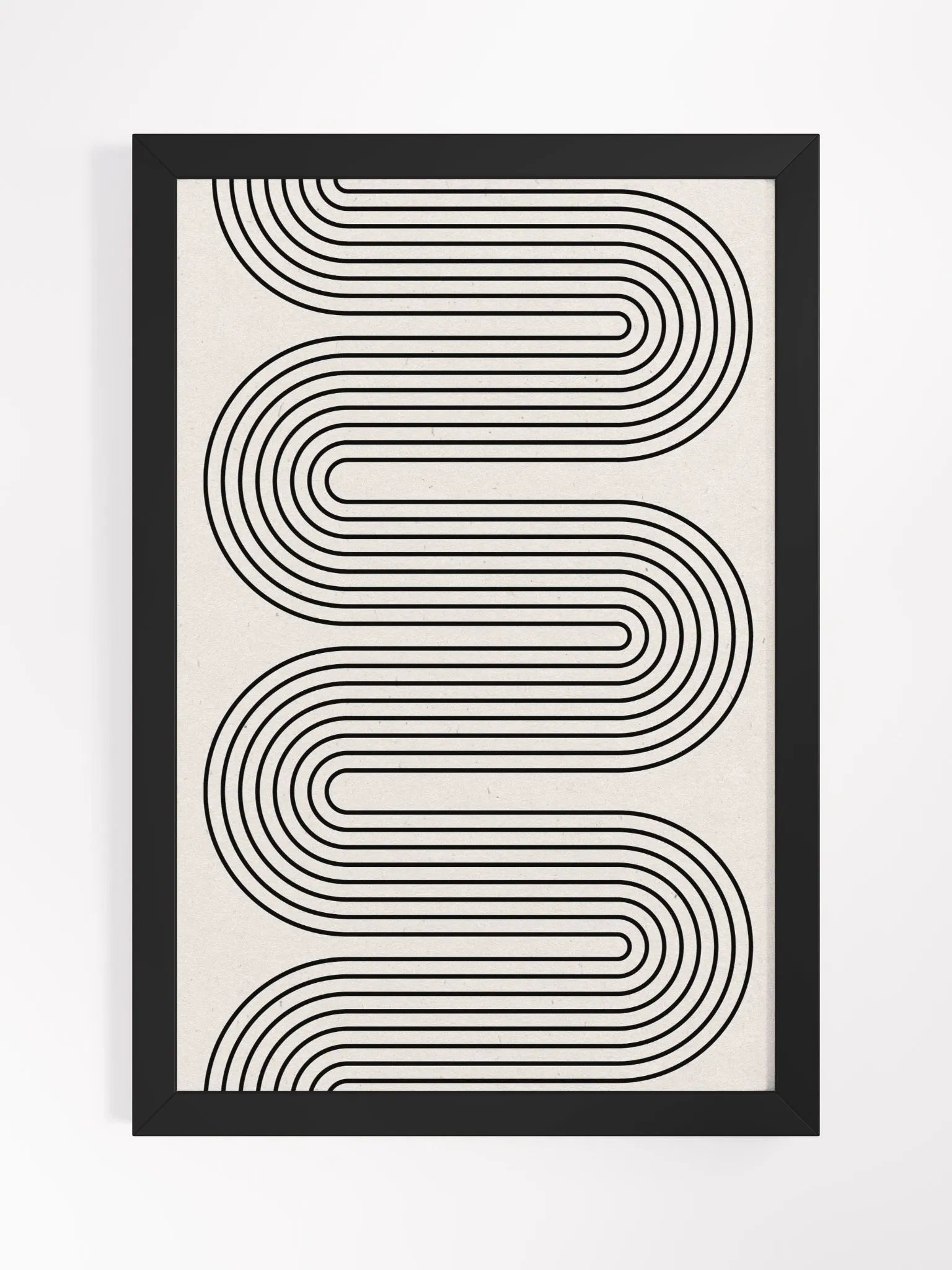 Eco-Friendly Ayous Wood Framed Poster – Sustainable and Stylish Wall Decor product image (1)