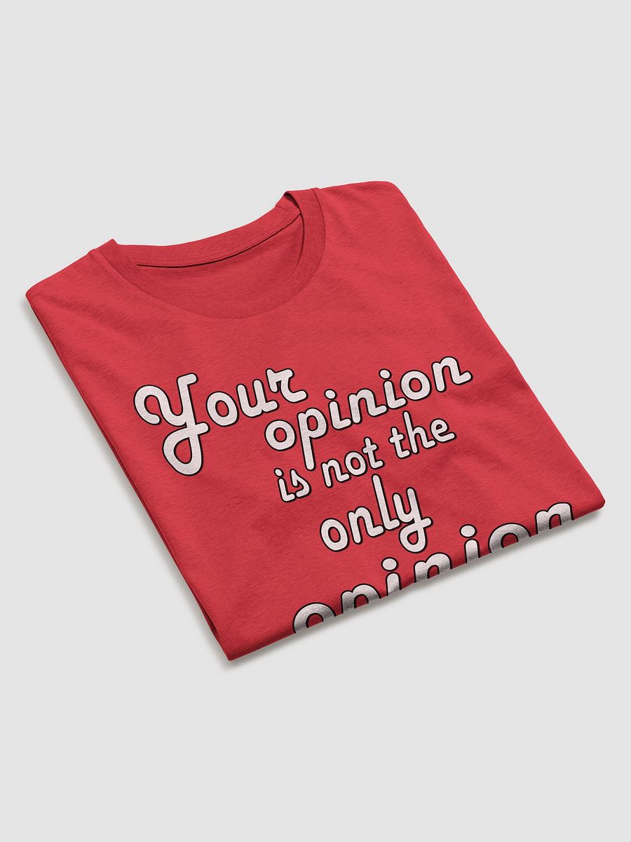 Your Opinion... Stanley/Stella Organic Cotton T-Shirt product image (4)
