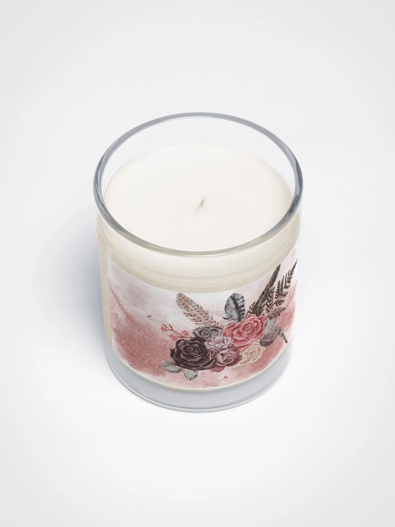 Dark Floral Candle product image (3)