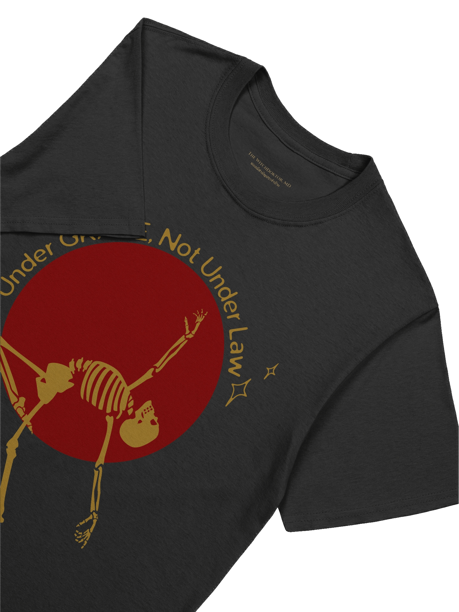 "Under Grace, Not Under Law." Skeleton T-Shirt product image (109)