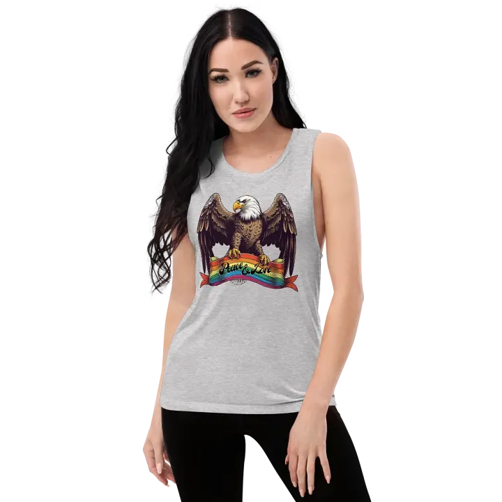 Peace & Love women's tank product image (1)
