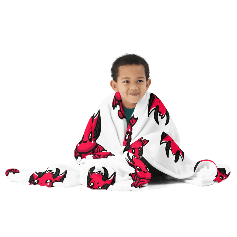 Mythical Devil Bat Throw Blanket product image (12)