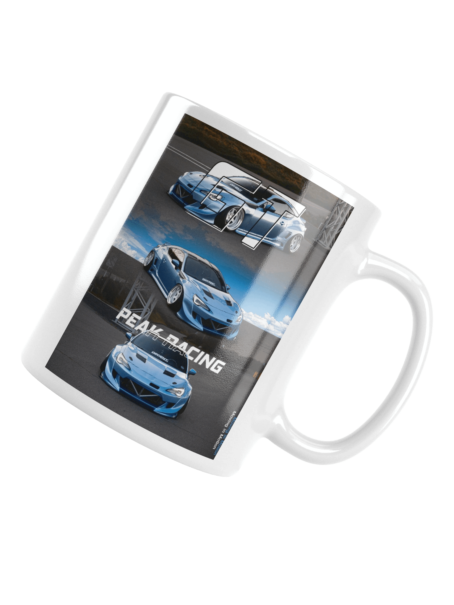 Peak Racing 86 | White Glossy Mug product image (11)