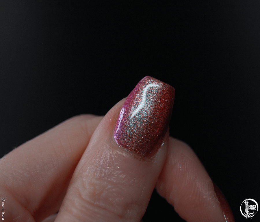 THE LAST SUMMERS - Magnetic Red and Frosted Ice Polish product image (4)