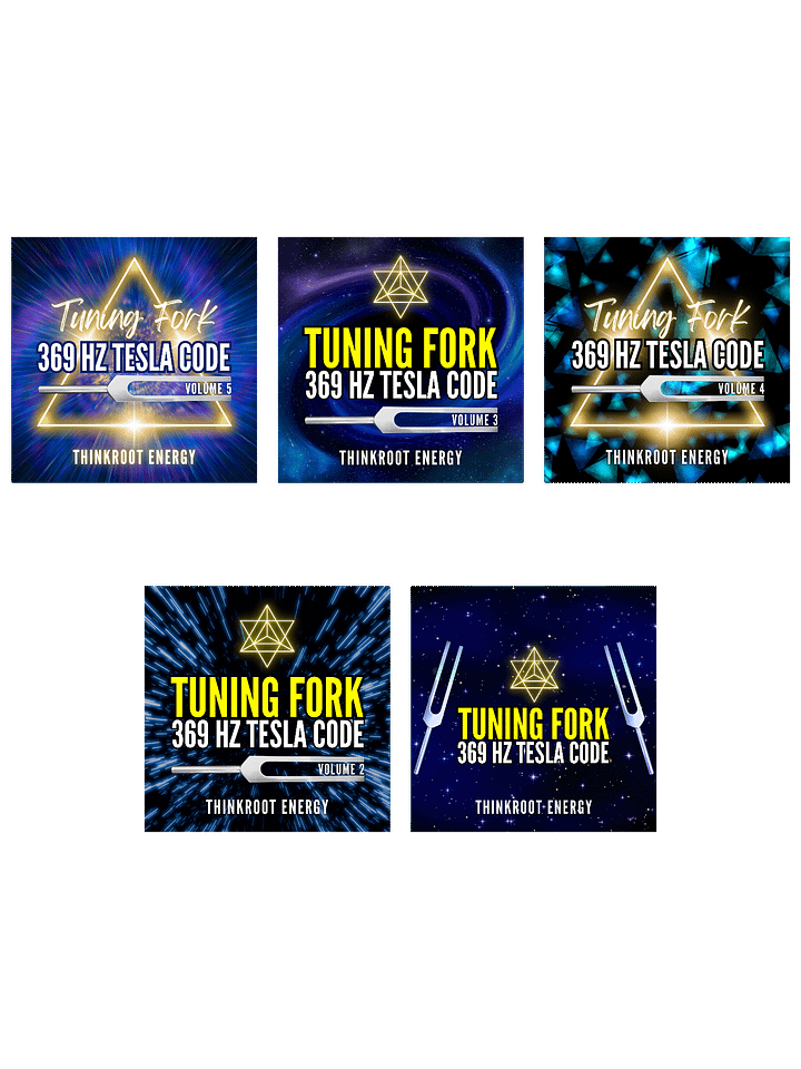 MP3 ALBUM BUNDLE: Tuning Fork 369 Hz Tesla Code product image (1)