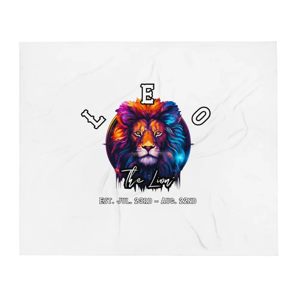 Leo - Zodiac Throw Blanket product image (1)