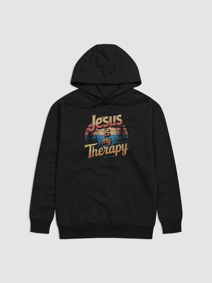 Jesus is my therapy Sunset Hoodie product image (4)
