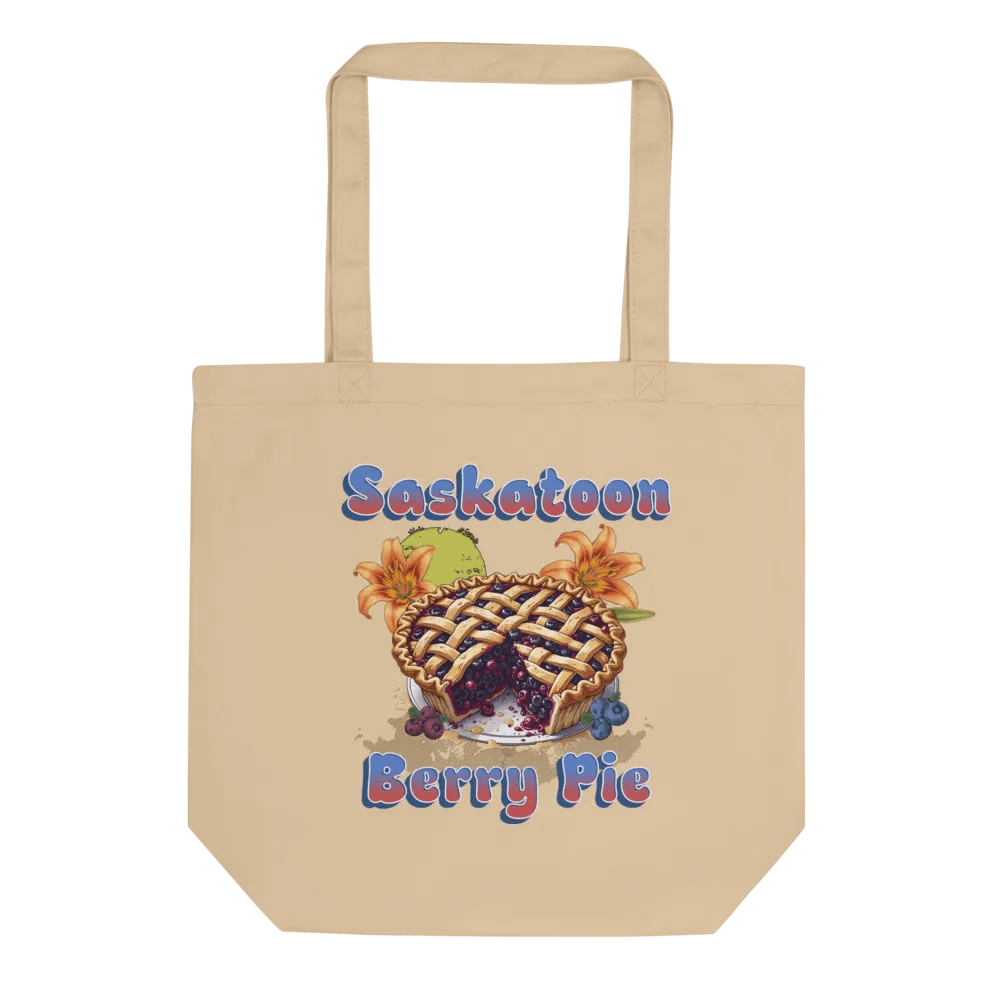 Saskatoon Berry Pie Eco-Tote Bag product image (1)