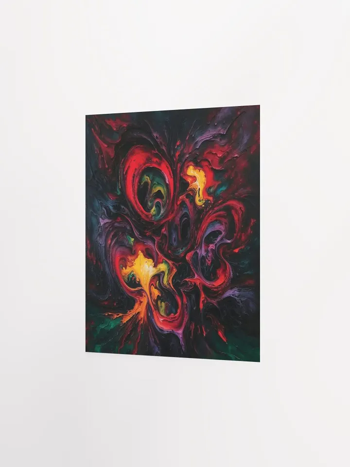 Vibrant Swirls Enhanced Matte Poster product image (20)
