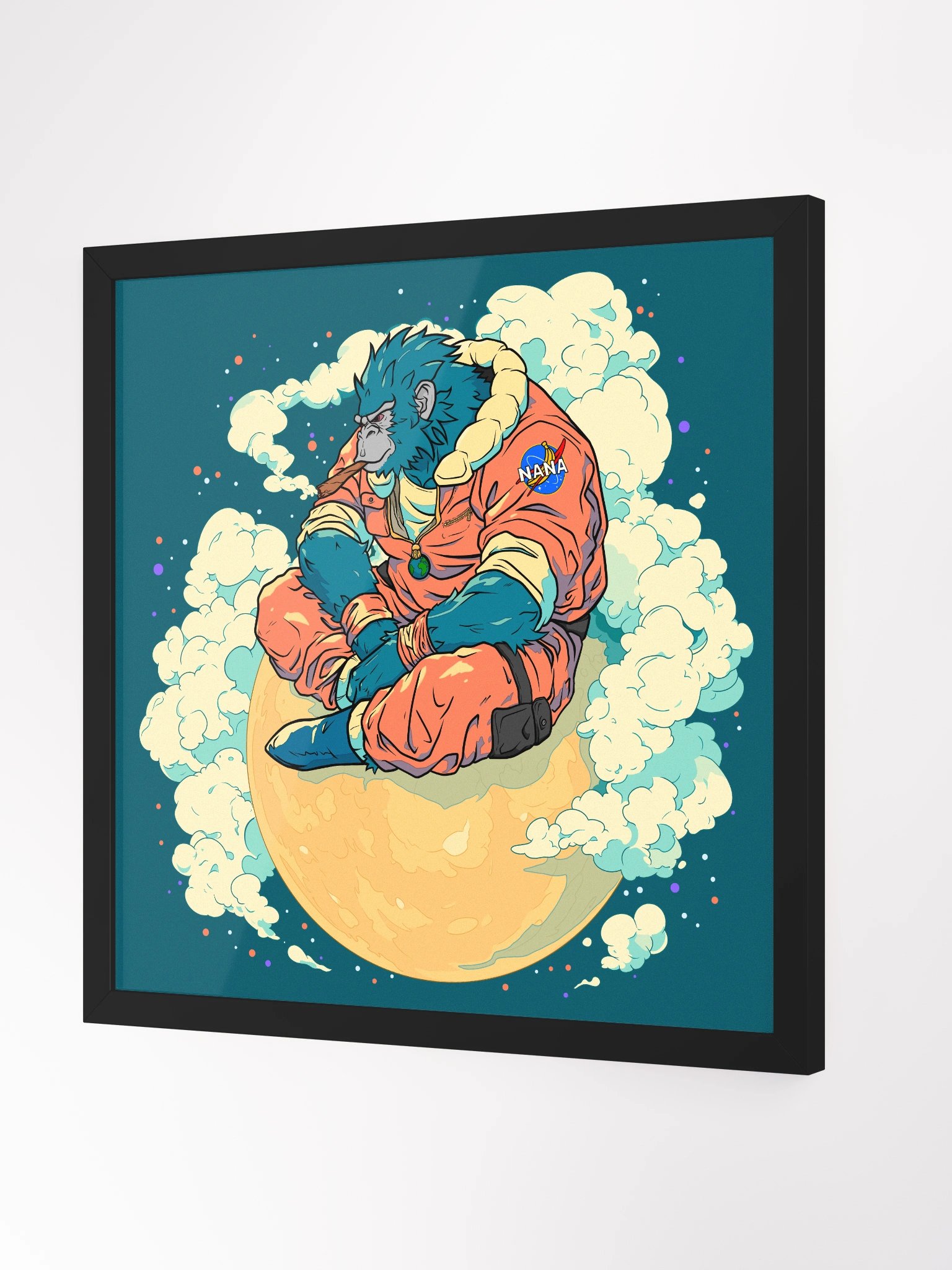 "Moonbound" – 18″ x 18″ Framed Poster product image (2)