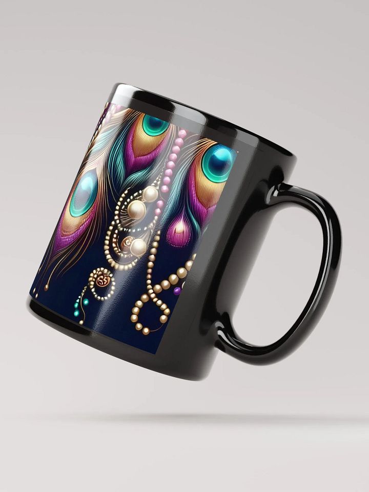 Peacock Feathers Elegance Mug product image (3)