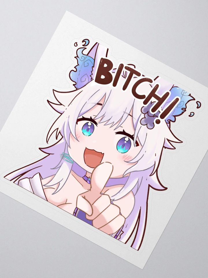 Sakiyosa B!tch Sticker product image (5)