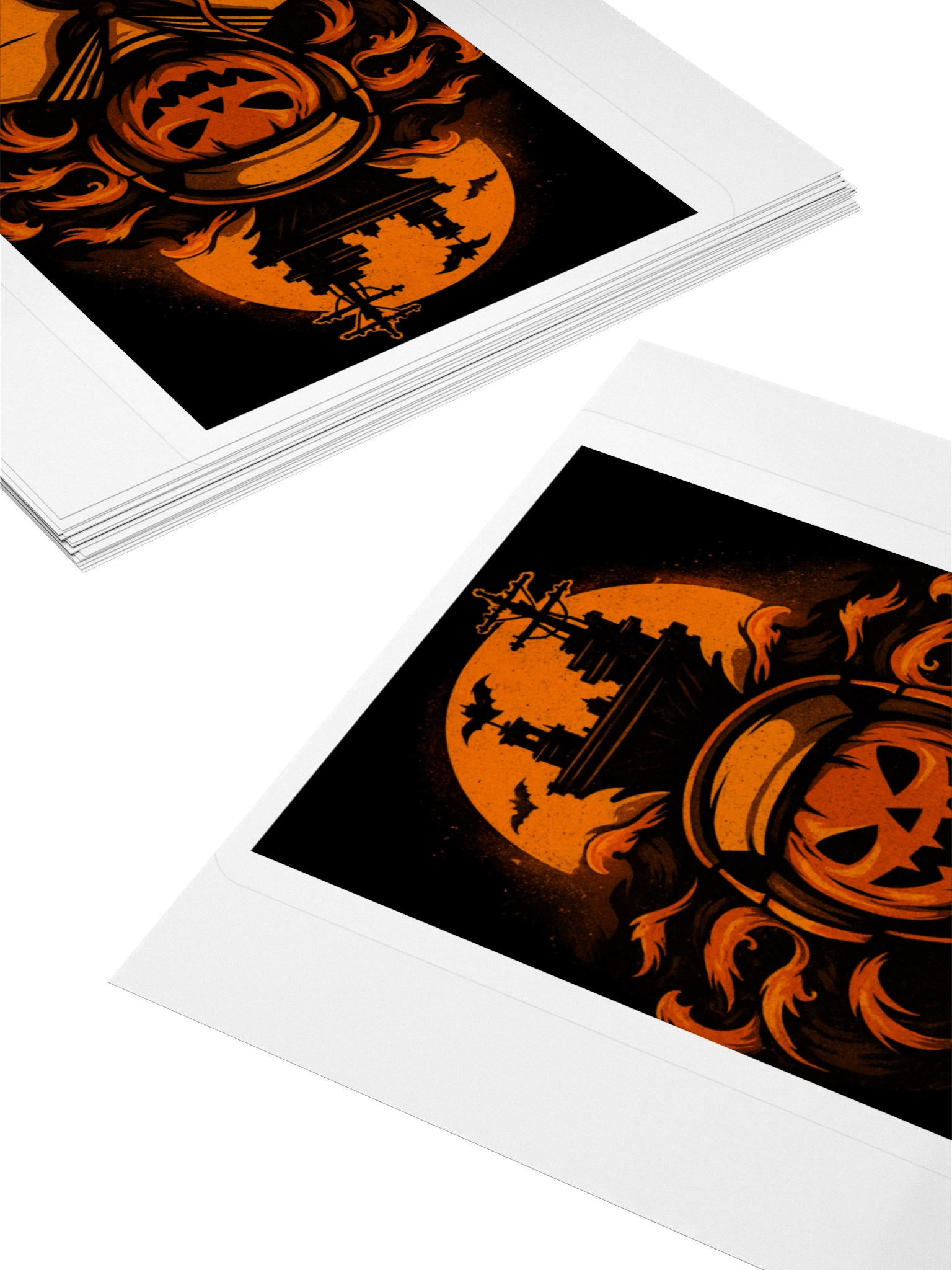 Limited Edition Spooky Sailor Pumpkin Kiss Cut Stickers product image (4)