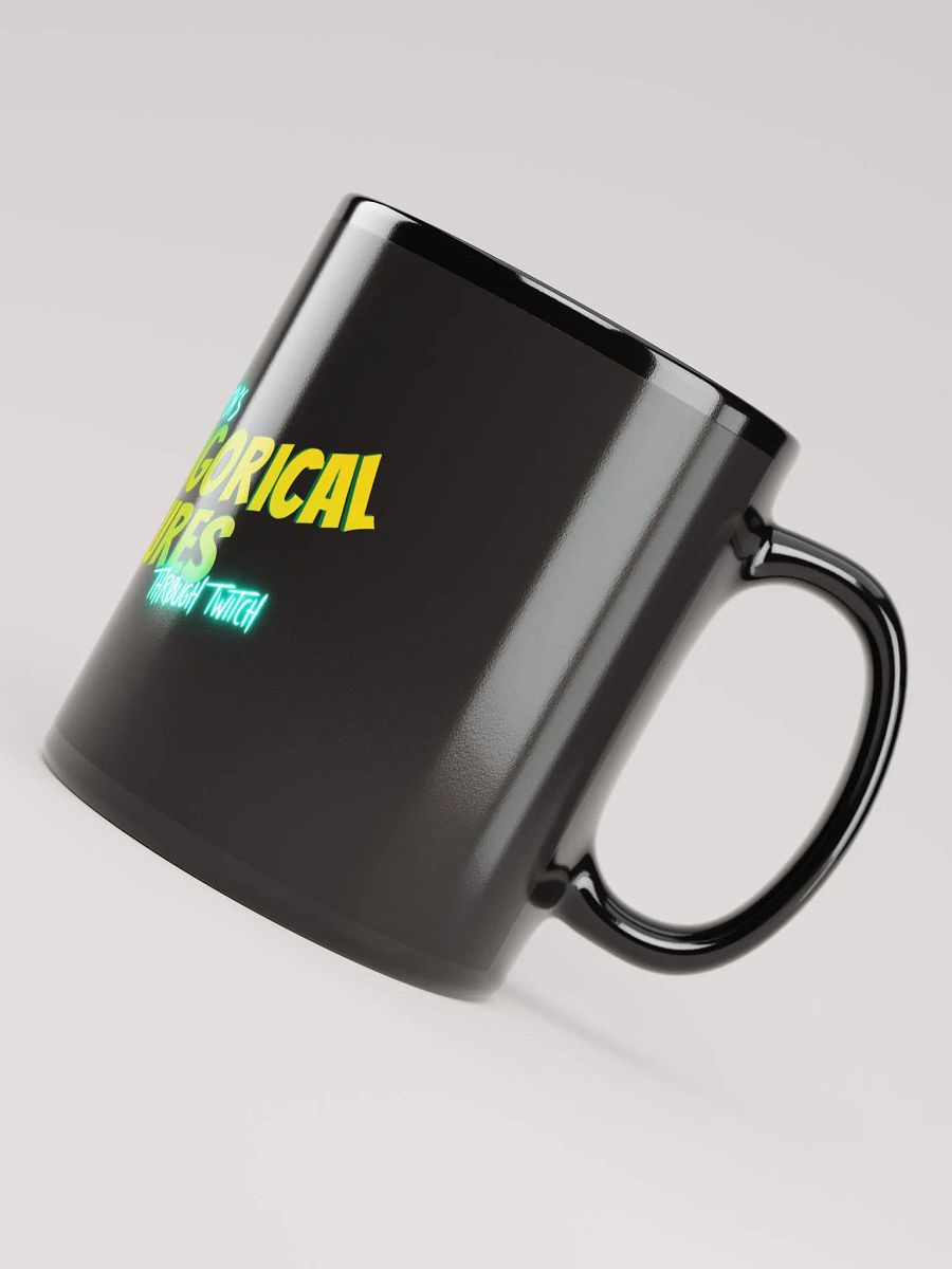 Black Channel Mug 11oz (colour logo) product image (4)