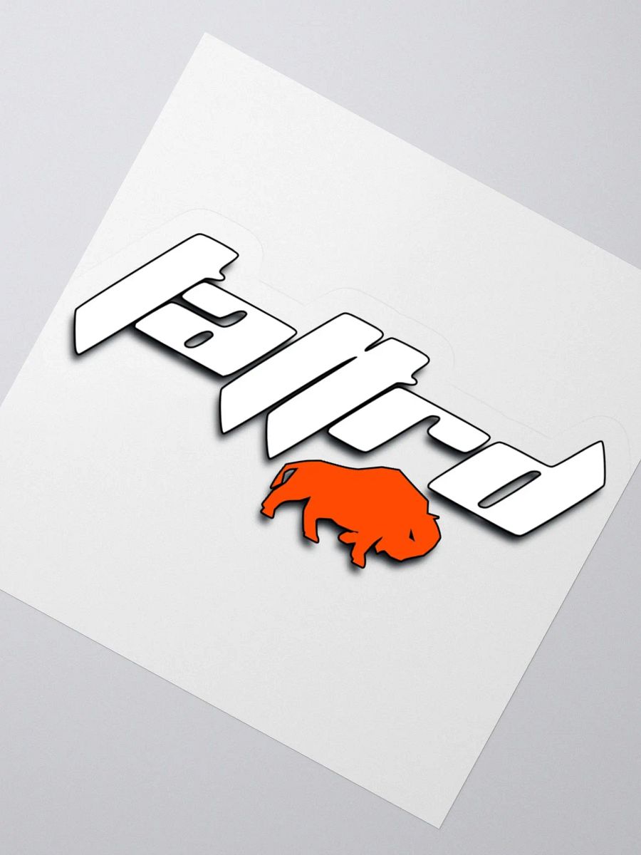 Official TATTRD w/ Bison Logo Sticker product image (6)