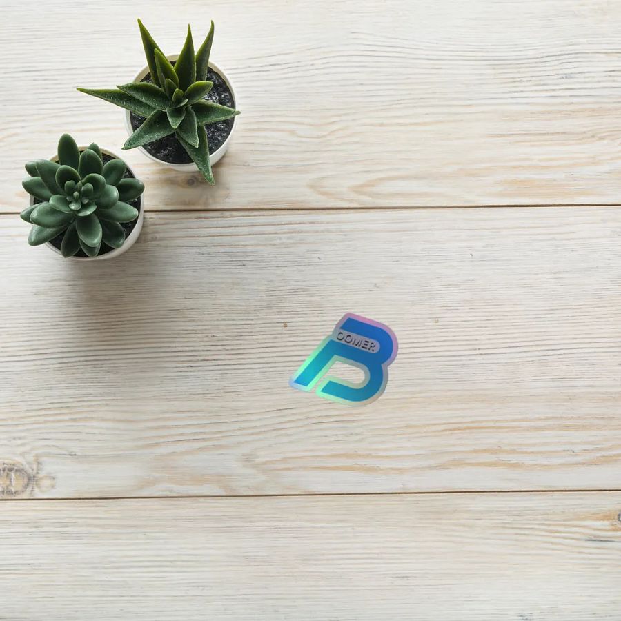 BOOMER- Cut Holographic Sticker Sheet product image (8)