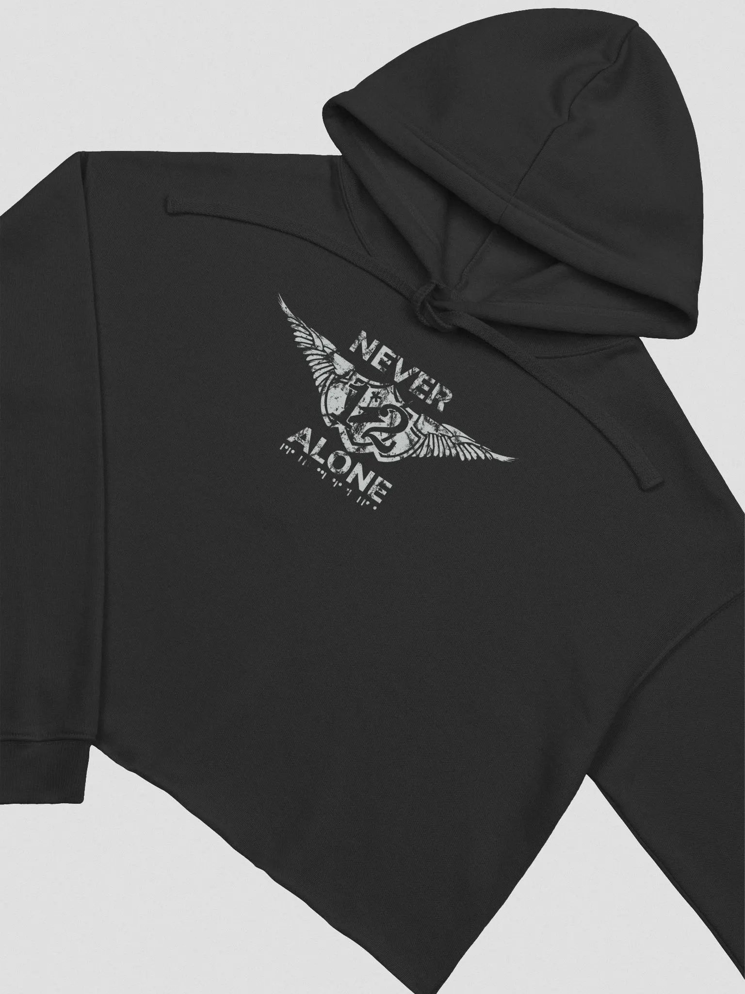 12 Seconds (WL) Crop Hoodie (S-2XL) product image (5)
