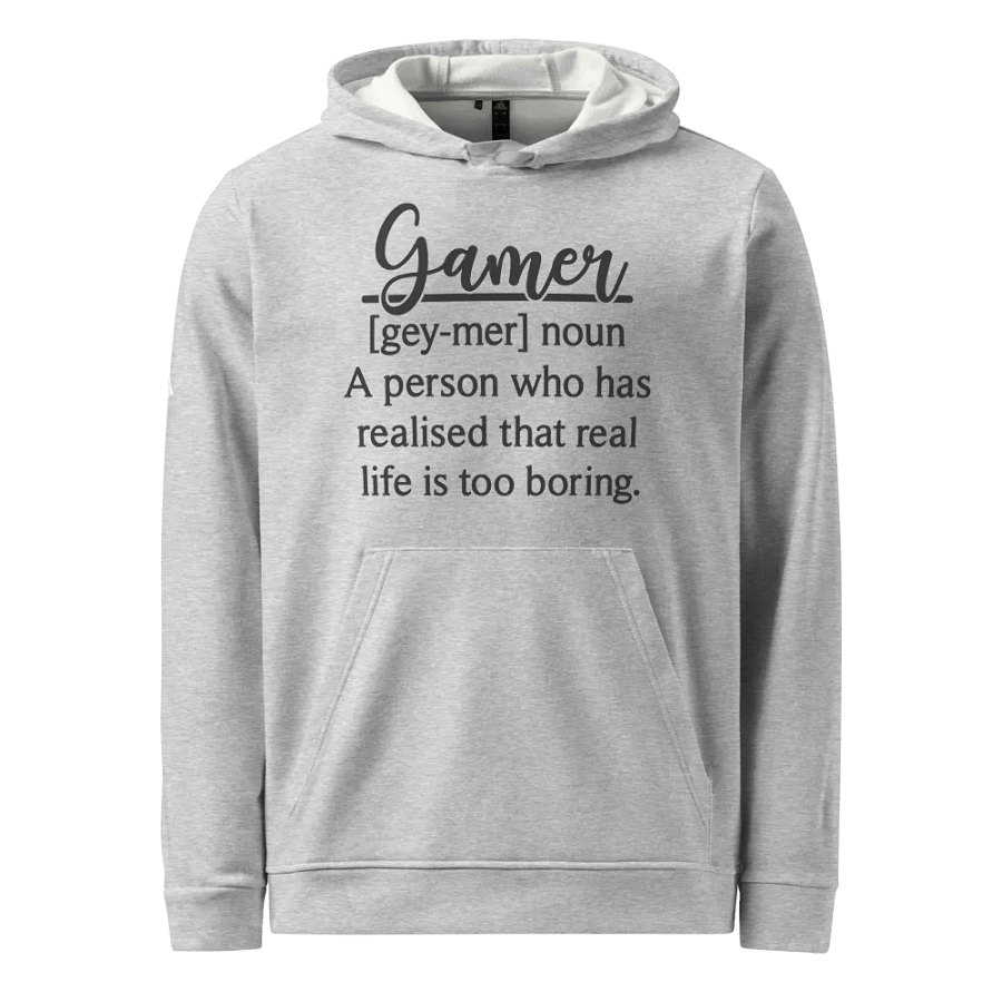 Gamer Defined- Adidas Fleece Hoodie product image (5)