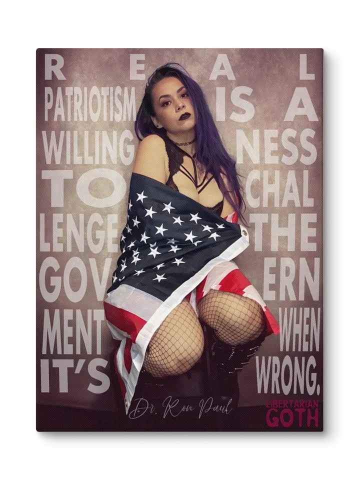 Patriotism by Ron Paul - Canvas product image (1)