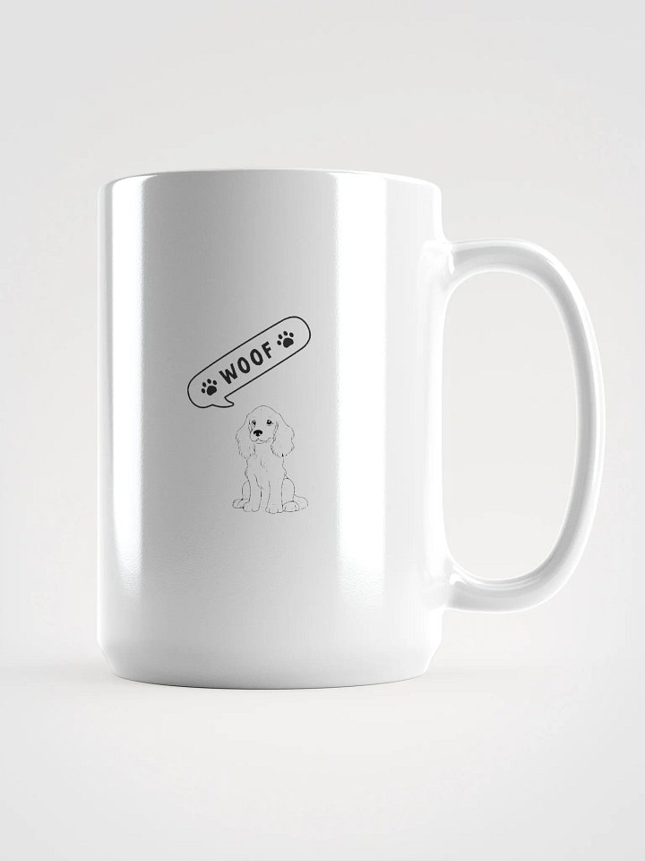 Pawsitively Woof White Glossy Mug product image (1)