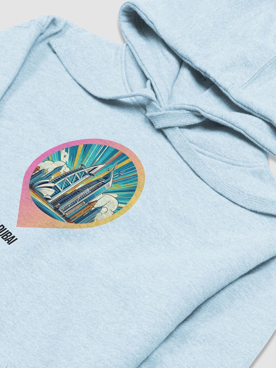 Cotton Heritage Unisex Premium Hoodie | AI Design Dubai city product image (4)