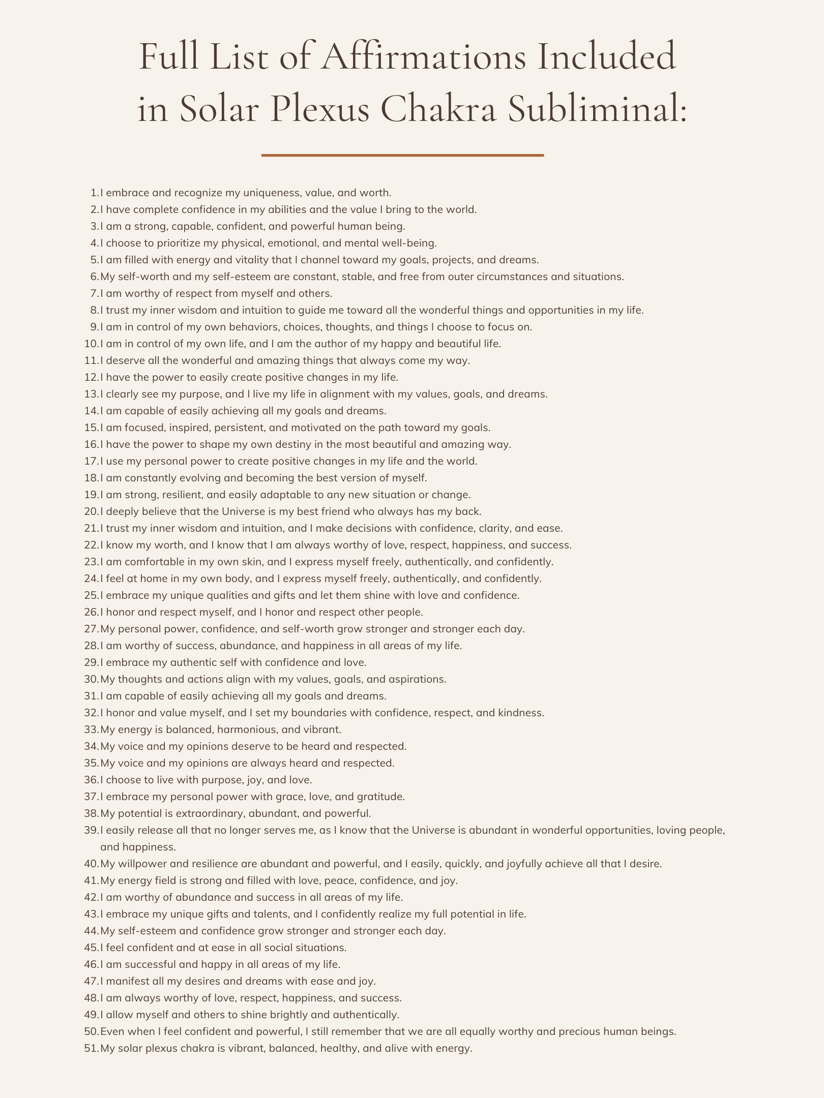 Solar Plexus Subliminal - Unlock Confidence & Personal Power | MP3 Audio Download product image (3)