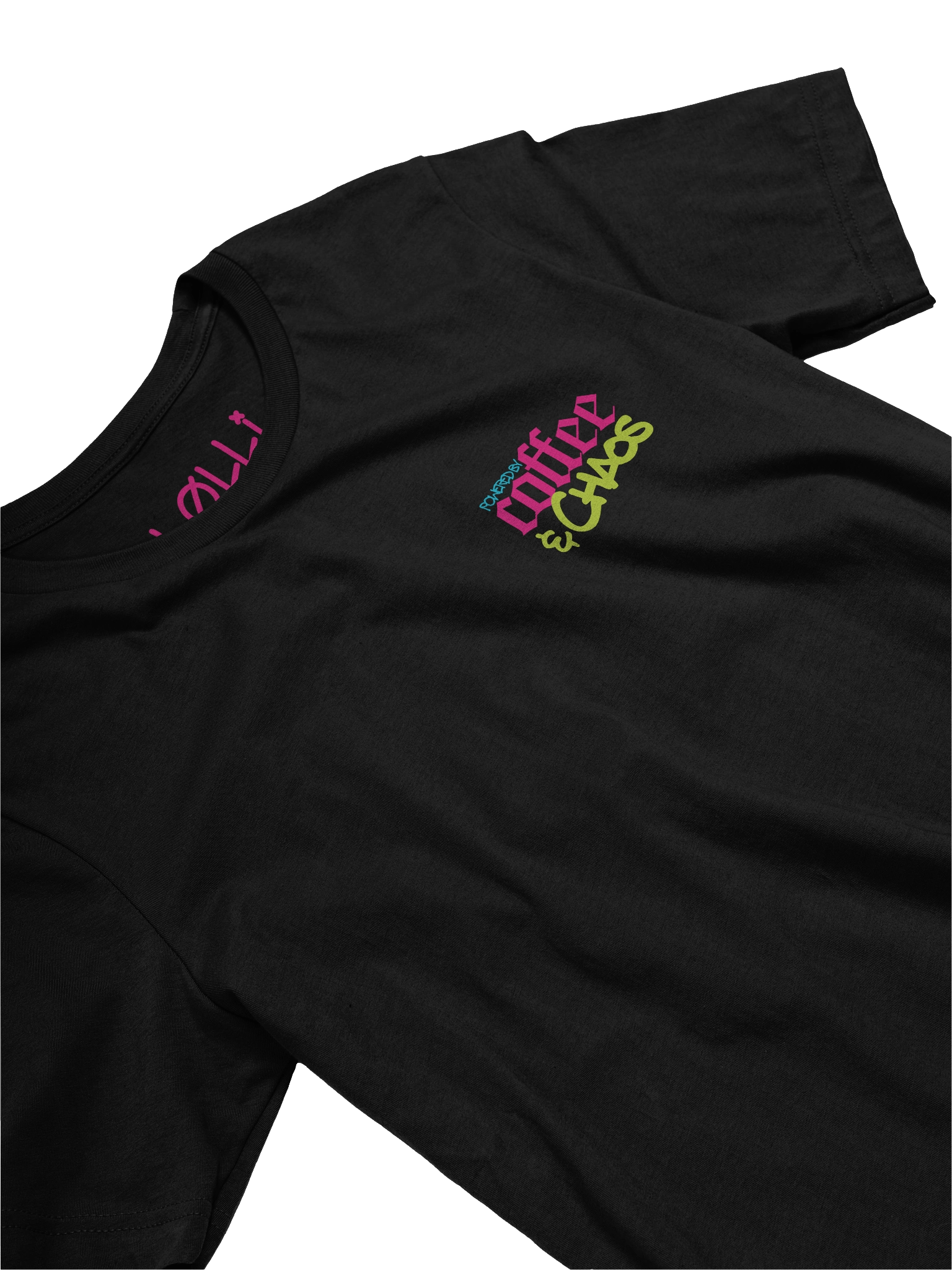Powered by Coffee & Chaos Streetwear T-Shirt product image (3)
