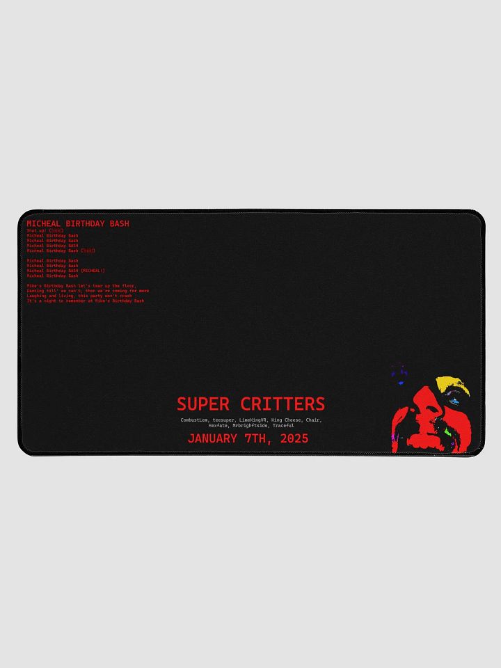 Super Critters Desk Mat product image (1)